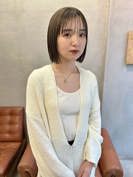 ニール シトロン 名古屋 伏見 丸の内(NEELU citron) 【Neelu_citron_tomoya】ミニボブ