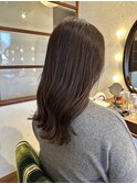 30×40代×透明感×髪質改善×ファーストグレイ×明るい白髪染め