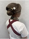 女将さんヘア