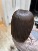 伸ばしかけサラツヤヘア