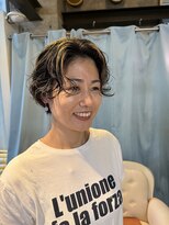 カシュカシュ(cache cache) デジタルパーマショートスタイル　用賀