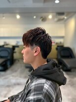 ソイクフ(SOY KUFU)&nbsp;20代30代40代◎スーツ短髪流行ツーブロックヘア