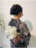 ボブでもアップスタイル♪ヘアアレンジ
