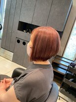アース 南福島店(HAIR&MAKE EARTH)&nbsp;ハイライト白髪ぼかしカラー ピンク系