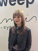 スウィープ 札幌大通(sweep) レイヤーカット×アンブレラカラー