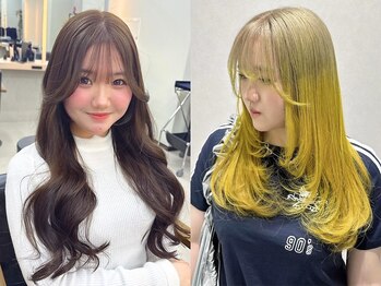アリープパロット(ALEAP parrot)の写真/[カラー+カット+生トリートメント ¥9500]ナチュラル～トレンドヘアまで一人一人のなりたいに寄り添う*