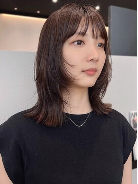 ケーツー あべのキューズモ－ル店(K-two) フェイスレイヤー*ミディアムヘア*くびれヘア*30代40代50代