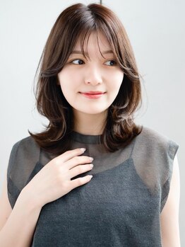 エインアンリー 明治神宮前(AIN.ANLY.)の写真/実力派スタイリスト在籍のサロンで叶える似合わせスタイル♪髪質や骨格を見極めたカット技術で扱いやすさ◎