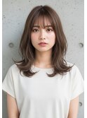 #磐田　王道レイヤースタイル