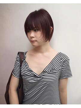 プロミルサロンギンザ(Promille salon GINZA) カシスレッドカラー