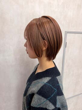 トクテ 高円寺(tokute) ショート×ピンクベージュ【高円寺】