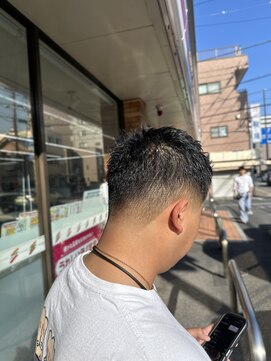 MEN’S HAIR/波巻ツイストスパイラル/フェザーパーマ/船橋