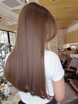 グランド(GRAND)&nbsp;縮毛矯正ツヤツヤストレート髪質改善前髪なし前髪あり表参道