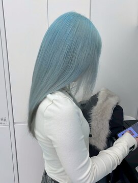 エニフォーイーストハム(Eni for eastham) 透明感/ケアブリーチ/ペールグリーン