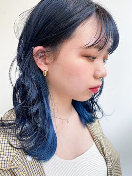 デコラ DECOR ネイビーブルー×透明感カラー