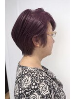 ハートボックス 四谷店(Heart box) 白髪をいかしたショートスタイル