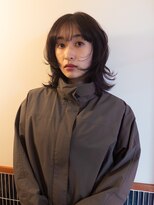ベンジー オウン 代々木上原店(benji own) レイヤーボブ オリーブブラウン