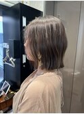 切りっぱなしボブ