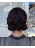 カチモリヘアリボンアレンジツインアレンジ9.1ミルクブラウン