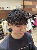 縦落ちツイストスパイラルパーマ