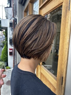 エニィ 錦糸町(enny) かきあげショートボブ