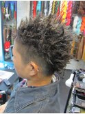 ツイストパーマ★いかついヘアースタイル