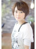 好バランス★ナチュラルマッシュショート