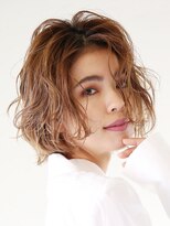 アース コアフュールボーテ 熊谷店(EARTH coiffure beaute)&nbsp;外国人風クセ毛ボブ