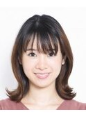 30代40代/小顔外ハネ/ふんわりくびれ/Cカール/ピンクブラウン