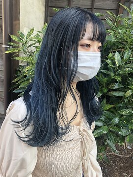 コレット ヘアー 大通(Colette hair) ☆ネイビーブルー☆