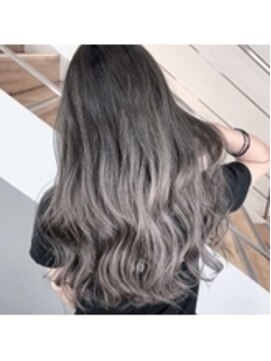 ナンバー ジェミカ 札幌(N° jemica) ハイライトグラデーション シアーカラー 透け感  外人風カラー