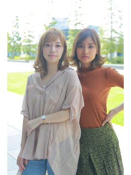 サイン ヘア イノベーション(sign HAIR INNOVATION) 大人可愛い、色気、小顔カットひし形シルエット【錦糸町】