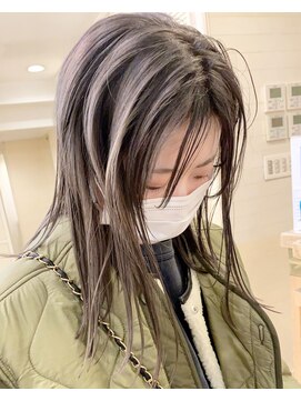 モリオ フロム ロンドン 大宮2号店(morio from London) 【なかじま ひびき】ハイトーンアッシュグレージュミディアム