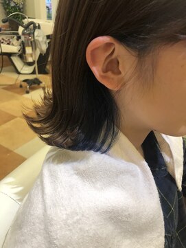 エムズアルカディア(M'Z ARCADIA) ボブ×ブルーインナー