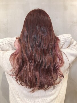 アナザーワールド(ANOTHER WORLD) ピラミンゴ＊ピンクカラー＊インナーカラー