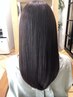 ストレート（縮毛矯正ではありません）＋カット＋クイックTR