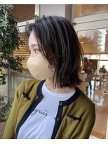 シナモン。(CINNAMON) 顔周りレイヤー/レイヤーボブ/20代/30代/40代/似合わせ(中目黒)