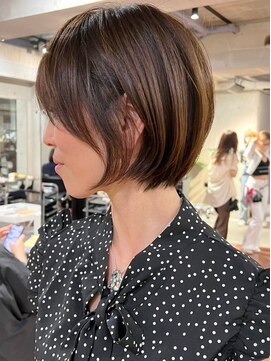 ジルブラン 国分寺(JIL BLAN) 大人ショートヘア/ハイライトカラー/イルミナカラー[国分寺]