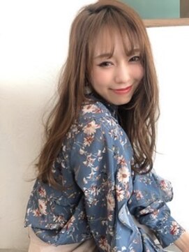 ドゥーク(dowku) 大人かわいいシースルーバングくせ毛風小顔ベージュカラー♪