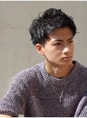 【ニュアンスパーマアップバング】