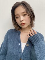 コンティニュー オモテサンドウ(CONTINUE OMOTESANDO)&nbsp;くびれボブ/イヤリングカラー/顔まわりカット