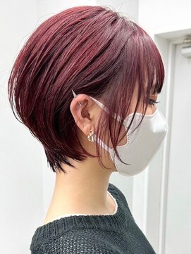 ウィコ 新宿(WICO) レッドショート☆ [新宿駅/イメチェン/チェリーブラウン]