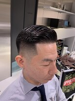 フランクスバーバーザスタンド(Frank’s barber the stand)&nbsp;メンズショートスキンフェードサイドパートF