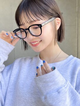 ガーデン タチカワ(garden tachikawa) ボブ×シースルーバング×フレンチガーリー