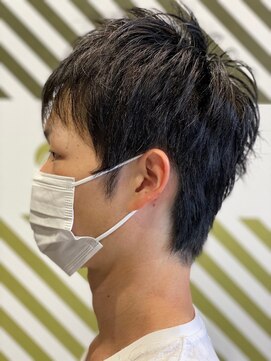 バーバーバー 千葉(BARBER-BAR) ナチュラルショートスタイル【BARBER-BAR千葉/千葉駅】