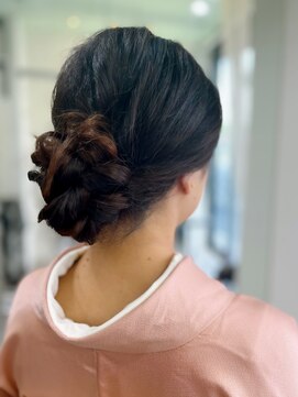 ジラ ヘアアンドメイク(girra HAIR&MAKE) 訪問着着付