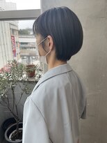 ゼストプラス(ZEST plus)&nbsp;暗髪ショートボブ