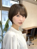 ハルキミナト ジャパン トウキョウ(HARUKI MINATO japan TOKYO)&nbsp;丸みショート/前髪あり/30代/40代/50代/ショートカット
