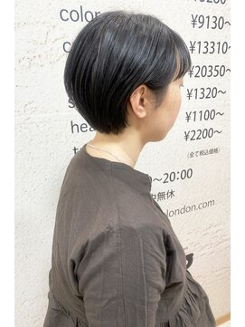 モリオ フロム ロンドン サッポロファクトリー店(morio FROM LONDON) 【morio】札幌ナチュラルショート ミニボブ