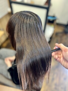 サロンド アクトレス 銀座店(salon de actress) 【完全オーダーメイド薬剤】【ダメージ80%削減】美髪縮毛矯正